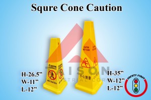 Square-Cone-Caution