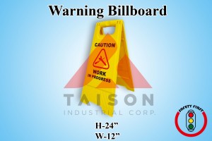 Warning-Billboard